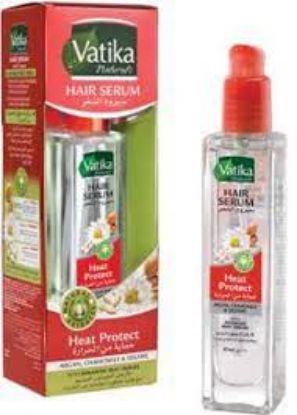 Picture of Dabur Vatika Naturals Hair Serum Heat Protect with Argan & Chamomile & Sesame 47 ml ( Discount 15% )