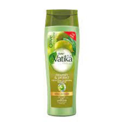 Picture of Dabur Vatika Naturals Nourish & Protect Shampoo for Normal Hair 180 ml ( Discount 15% )