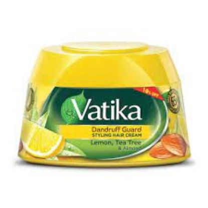 Picture of Dabur Vatika Naturals Dandruff Guard Styling Hair Cream with Lemon, Tea Tree & Almond 65 ml ( Discount 15% )