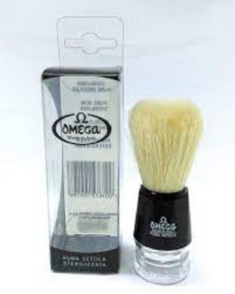 Picture of Omega Super Badger Shaving Brush - Beige