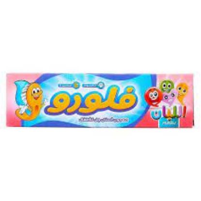 Picture of Fluoro Kids Toothpaste with Bubble Gum Flavour 50 gm