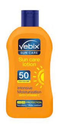 Picture of Vebix Sun Care Lotion SPF 50 200 ml