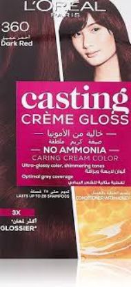 Picture of L'Oreal Paris Casting Creme Gloss Semi-Permanent Hair Colour 360 Black Cherry