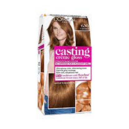 Picture of L'Oreal Paris Casting Creme Gloss Semi-Permanent Hair Colour - 630 Caramel