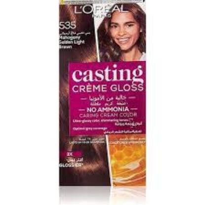 Picture of L'Oreal Paris Casting Creme Gloss Semi-Permanent Hair Colour - 535 Chocolate