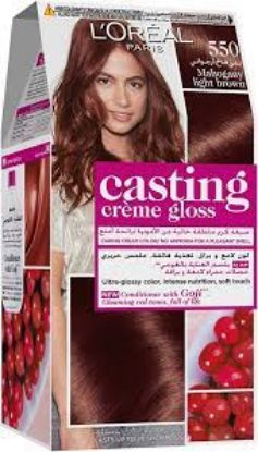 Picture of L'Oreal Paris Casting Creme Gloss Semi-Permanent Hair Colour - 550 Mahogany