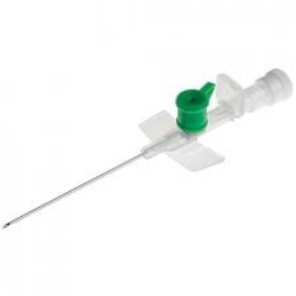 Picture of Plastic Sterilized IV Cannula Size 18 Green