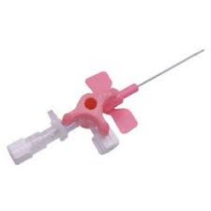 Picture of Plastic Sterilized IV Cannula Size 20 Pink