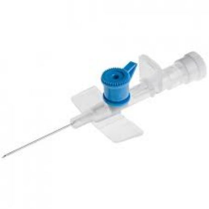 Picture of Plastic Sterilized IV Cannula Size 22 Blue