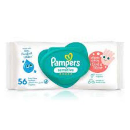 Picture of Pampers Sensitive Protect, 56 Wipes
