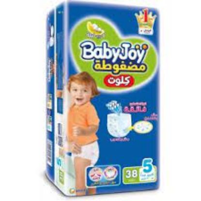 Picture of Babyjoy Diapers Pants, Size 5, 38 Pieces