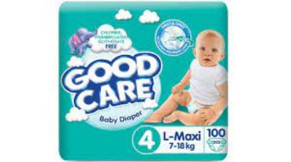 Picture of Good Care Baby Diapers - Mega Pack - Maxi Size 4 - 100 Pieces
