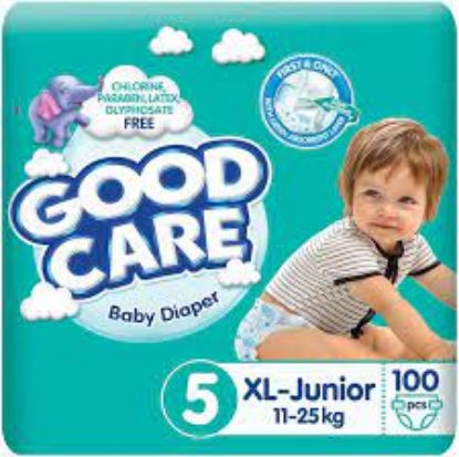 Picture of Good Care Baby Diapers - Mega Pack - Junior Size 5 - 100 Pieces
