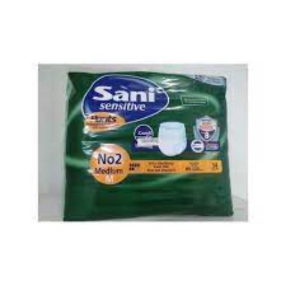 Picture of Slipad Adult Diapers Pants Size Medium 14 Pieces