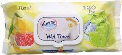 Picture of Lara Lemon and Grapefruit Wet Wipes - 120 Pieces