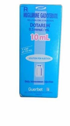 Picture of DOTAREM 0.5MMOL/ML I.V. VIAL (10ML)