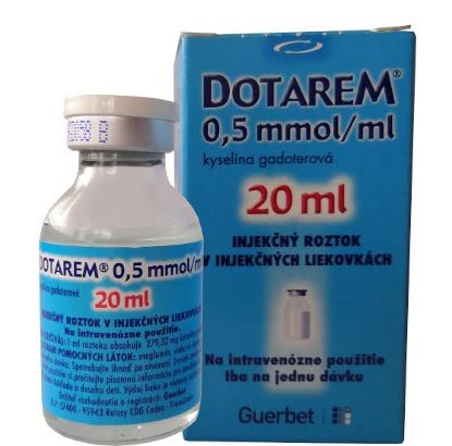 Picture of DOTAREM 0.5MMOL/ML I.V. VIAL (20ML)