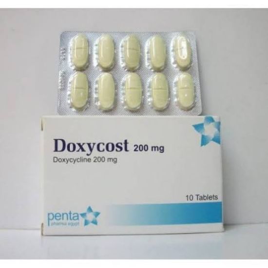 Picture of DOXYCOST 200MG 10 TABS.