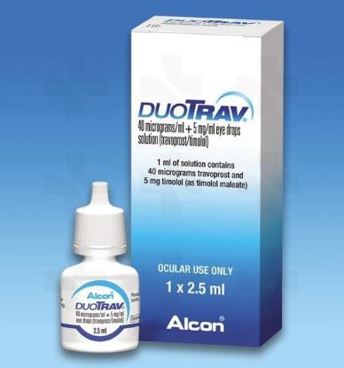 Picture of DUOTRAV EYE DROPS. 2.5 ML