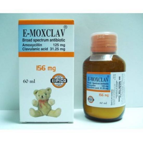 Picture of E-MOXCLAV 156MG/5ML SUSP. 60ML