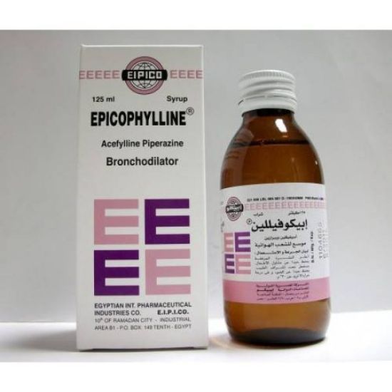 Picture of EPICOPHYLLINE 2.5G/100ML SYRUP 125 ML