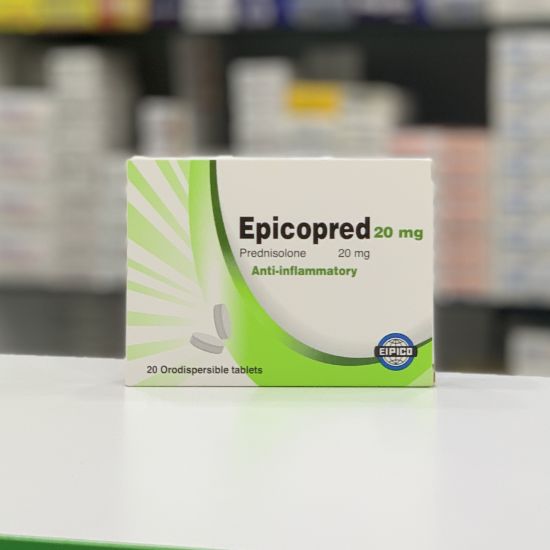 Picture of EPICOPRED 20 MG 20 ORODISPERSIBLE TABS.
