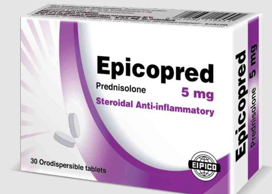 Picture of EPICOPRED 5 MG 30 ORODISPERSIBLE TABS.