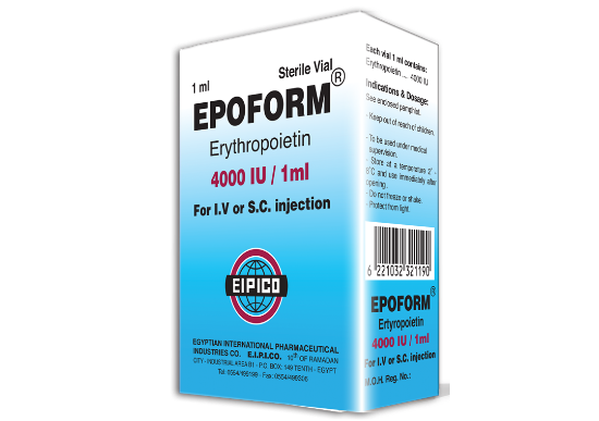 Picture of EPOFORM 4000 I.U/VIAL