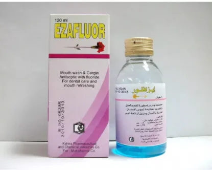 Picture of EZAFLUOR MOUTH WASH 120 ML