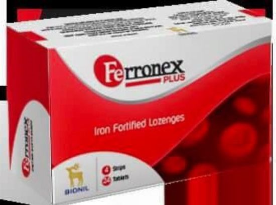 Picture of FERRONEX PLUS IRON LOZENGES 24 TABS.