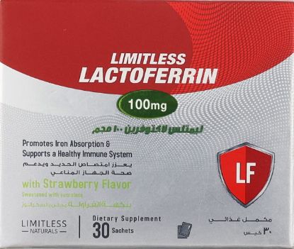Picture of LACTOFER 100 MG 30 CAPS.