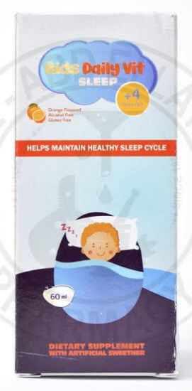 Picture of KIDS SLEEP (KIDS DAILY VIT SLEEP ) SYRUP 60 ML