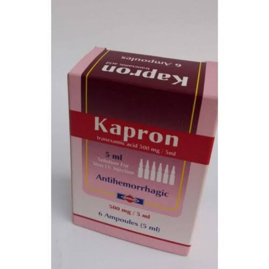 Picture of KAPRON 500MG/5ML 6 I.V. AMP.