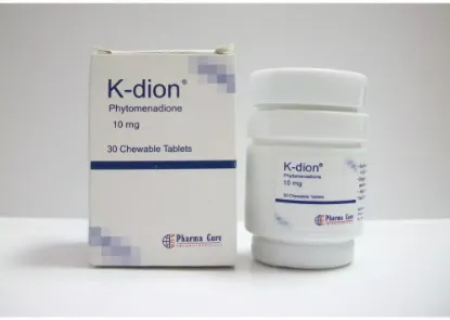Picture of K-DION 10MG 30 CHEWABLE TAB.