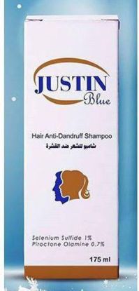 Picture of JUSTIN BLUE HAIR SHAMPOO 120 ML