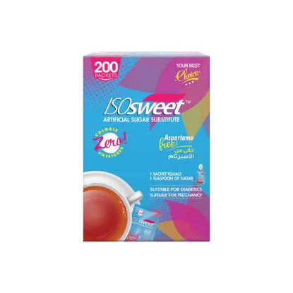 Picture of ISOSWEET 200 SACHETS 0.5 GM