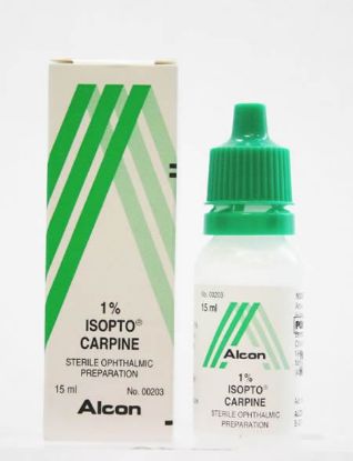 Picture of ISOPTO CARPINE 1% EYE DROPS 15 ML