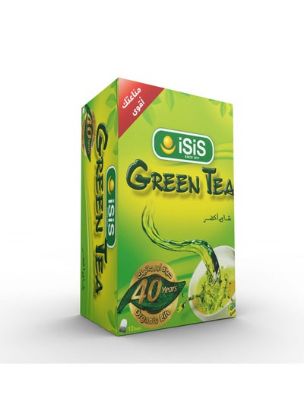 Picture of ISIS GREEN TEA 12 FILTER BAGS
