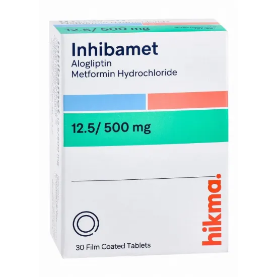 Picture of INHIBAMET 12.5/500 MG 30 F.C. TABS.