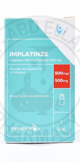 Picture of IMPLATINZE 500/500 MG VIAL FOR I.V. INF.