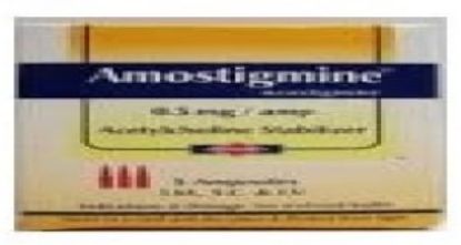 Picture of AMOSTIGMINE 15 MG 20 TABS.
