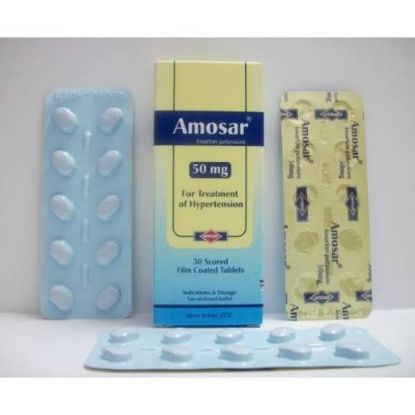 Picture of AMOSAR 50MG 30 F.C. TABS.