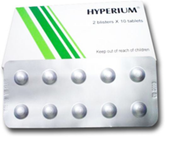 Picture of HYPERIUM 1 MG 20 TAB.