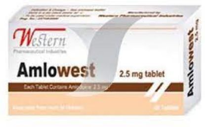 Picture of AMLOWEST 2.5MG 30 TAB.