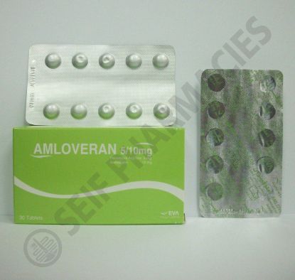 Picture of AMLOVERAN 5/10MG 30 TABS.