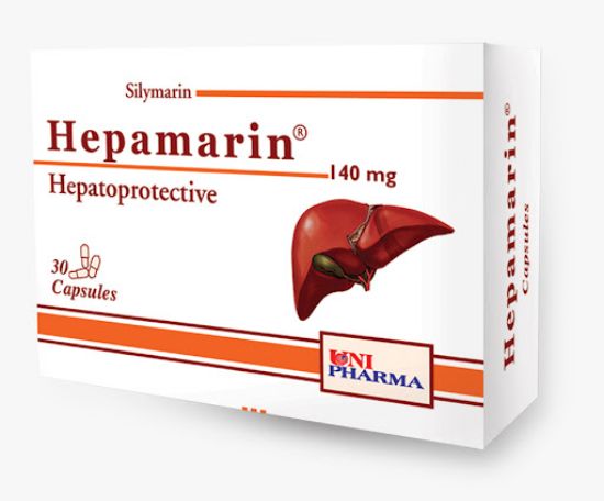 Picture of HEPAMARIN 140MG 30 CAPS.