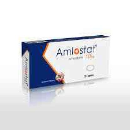 Picture of AMLOSTAT 5/10 MG 10 F.C. TAB.