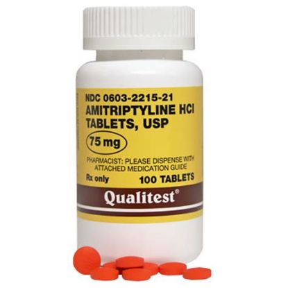 Picture of AMITRIPTINE 75MG S.R.CAPS.