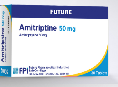Picture of AMITRIPTINE 50MG 30 TAB.