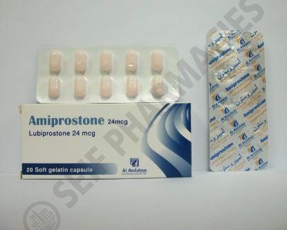 Picture of AMIPROSTONE 24 MCG 20 CAPS.